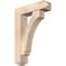 Ekena Millwork Imperial Craftsman Smooth Bracket w/ Offset Brace, Douglas Fir, 7 1/2"W x 28"D x 40"H BKT0806X28X40IMP04SDF - alternate 1